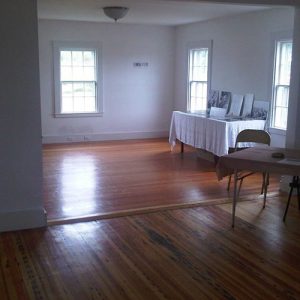Floors and baseboards restored