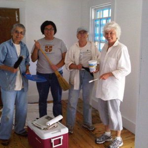 Volunteer painters